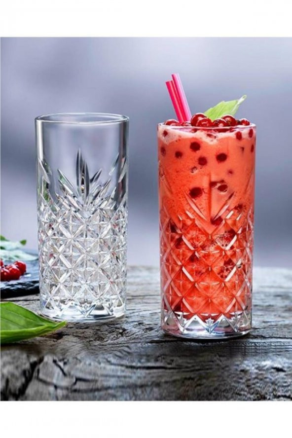 Paşabahçe 52800 timeless 4 lü su bardak - kokteyl meşrubat bardağı