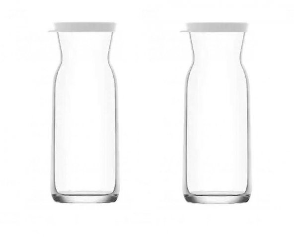 Paşabahçe 43814 sunum sürahisi karaf village su - süt şişesi 700cc 2 li - 2