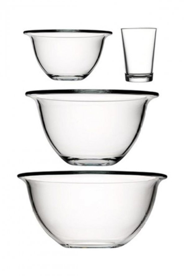 Paşabahçe arda türkmen hazırlık kasesi 4 lü hazırlık seti