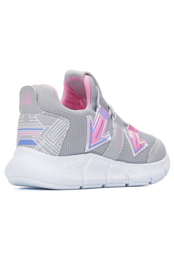 Allyup Günlük Unisex Çocuk Sneaker Nefes Alabilen Bağcıklı Ve Cırt-cırtlı Hafif Esnek Ayakkabı 049 - 9