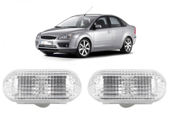 Ford Focus 2 Sağ Sol Ön Çamurluk Sinyal Lambası 20042008