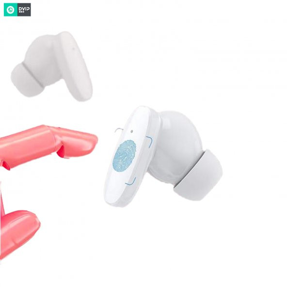 DVIP P70 Deep Bass Sport TWS Bluetooth 5.0 Kulaklık Beyaz - 2