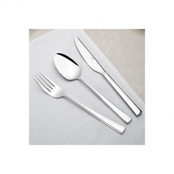 Nehir deniz deri kutulu 84 prç. çatal kaşık bıçak seti ürün görseli 1