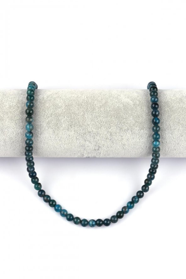 Apatit Doğal Taş Dizi Küre Kesim - Resim 2