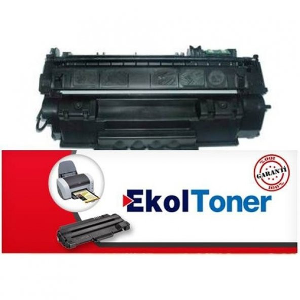 Ekoltoner Hp Q7553X Muadil Siyah Laser Toner ürün görseli