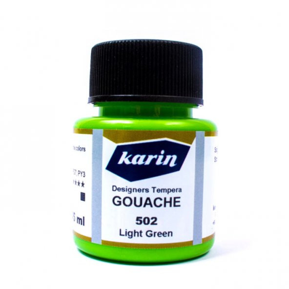 Karin Guaj Boya 45ml N:502 Light Green