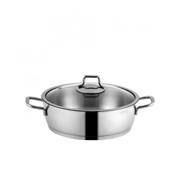 Nehir Silver Paslanmaz Çelik Tencere Seti Takımı 8 Prç. - Resim 5