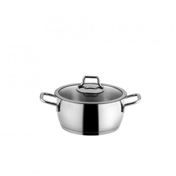 Nehir Silver Paslanmaz Çelik Tencere Seti Takımı 8 Prç. - Resim 6