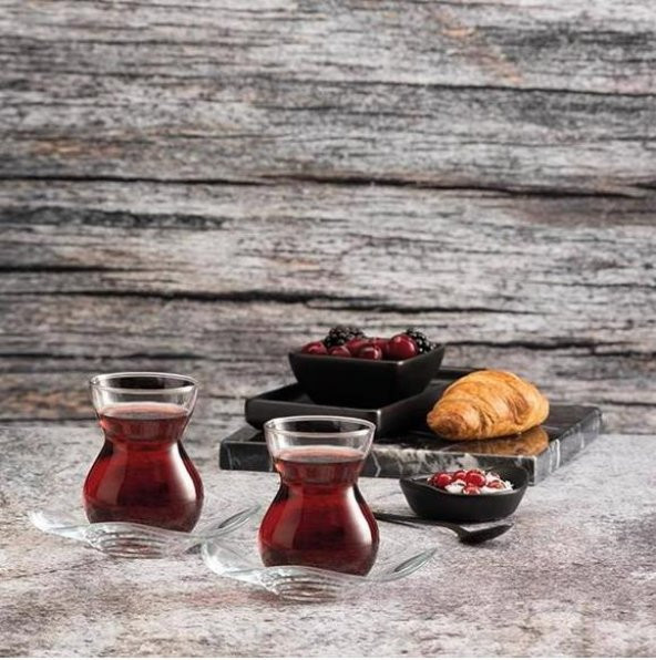 Paşabahçe 96574 12 prç.dantel çay seti - çay bardağı takımı
