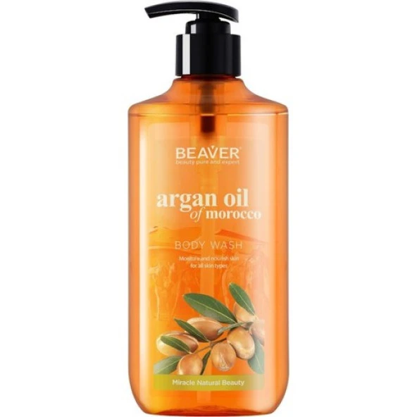 Beaver Argan Oil Of Morocco Body Wash Duş Jeli 400 ml