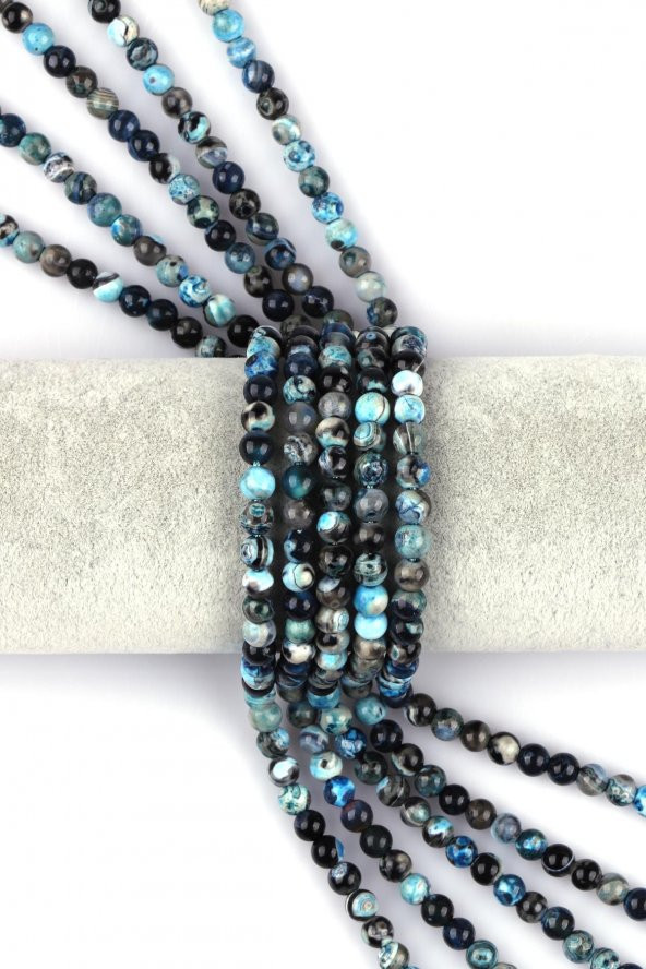 Crazy Akik Doğal Taş Dizi Küre Kesim ürün görseli