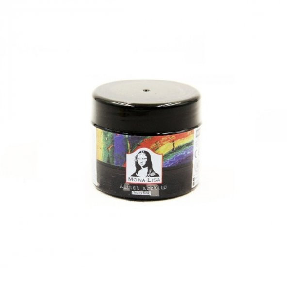 Mona Lisa Artist Akrilik 125 Ml - Carbon Black