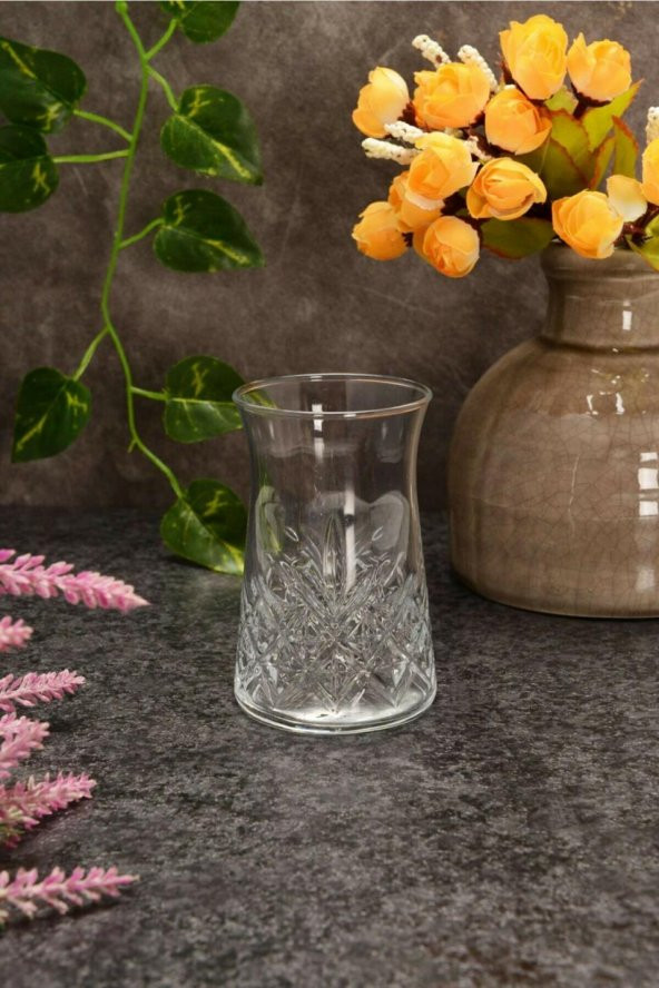 Paşabahçe Timeless Kesme Kristal Çay Bardağı - 6 Lı Çay Bardak - 3