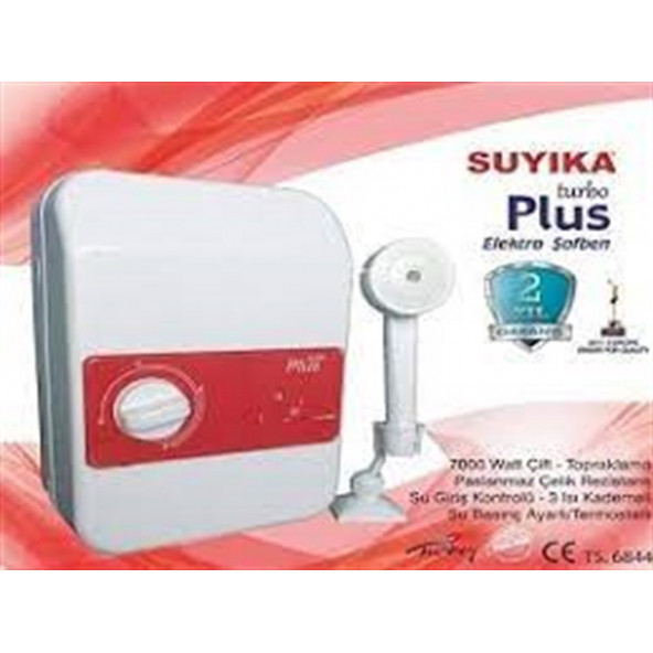 Suyika Turbo Plus Elektrikli Banyo Şofben Ani Su Isıtıcı