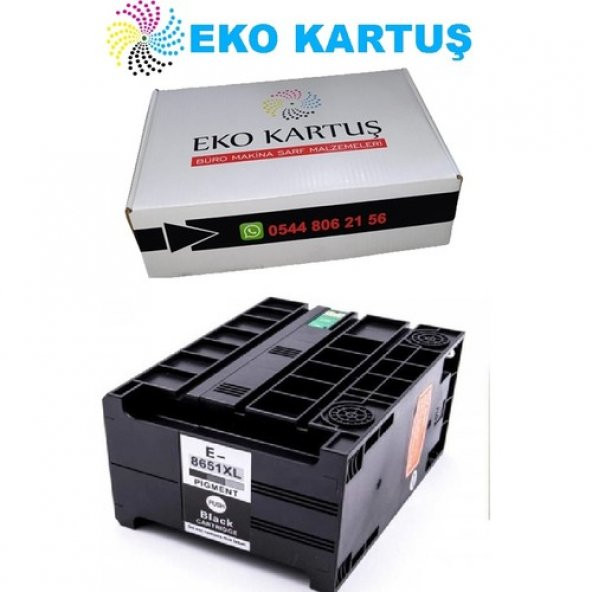 Eko Kartuş Epson Workforce Pro WF-M5690DWF (T8651xxL) Muadil Kartuş