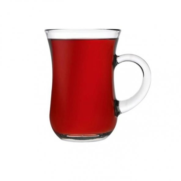 Paşabahçe keyif xl kulplu çay bardak -6 lı çay bardağı 55272