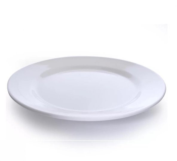 Emr melamin 6 lı servis tabak - 25 cm. servis tatlı tabağı ürün görseli 1