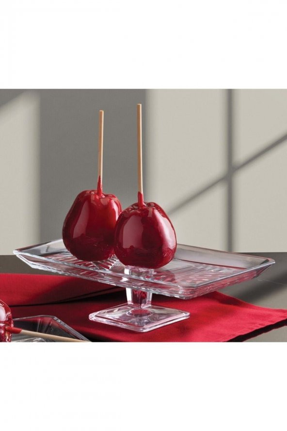 Paşabahçe Ayaklı Ve Servis Tabağı- Servis Sunum Tabağı 950008 - Resim 2