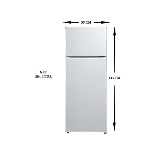 Dijitsu DBD200 TMF Statik Buzdolabı - 2