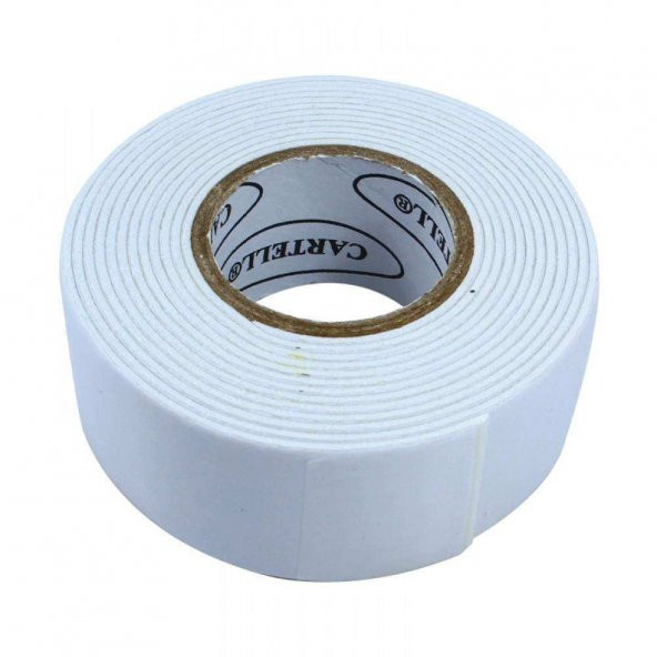 Çift Taraflı Köpük Bant 20mmx2m  (3 Adet)