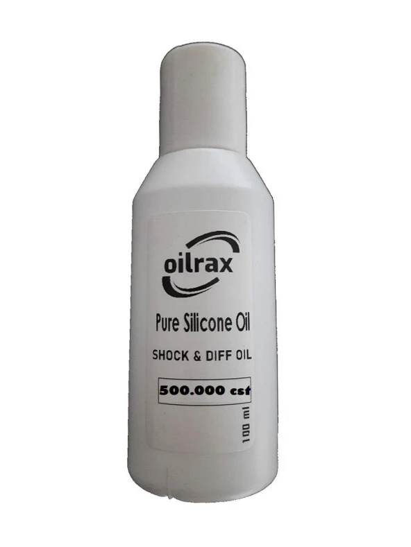 OILRAX PURE SILICONE OIL 500.000 CST - SHOCK & DIFF OIL 100 ML - 3