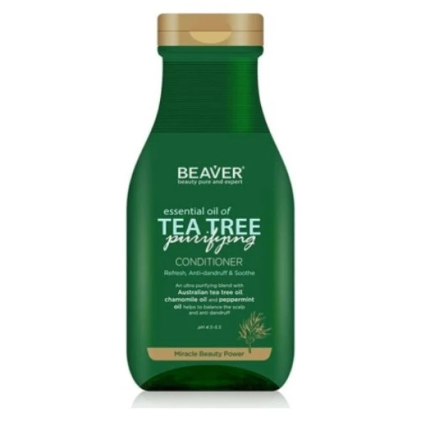 Beaver Tea Tree Conditioner Çay Ağacı Özü İçeren Saç Bakım Kremi 350 ml
