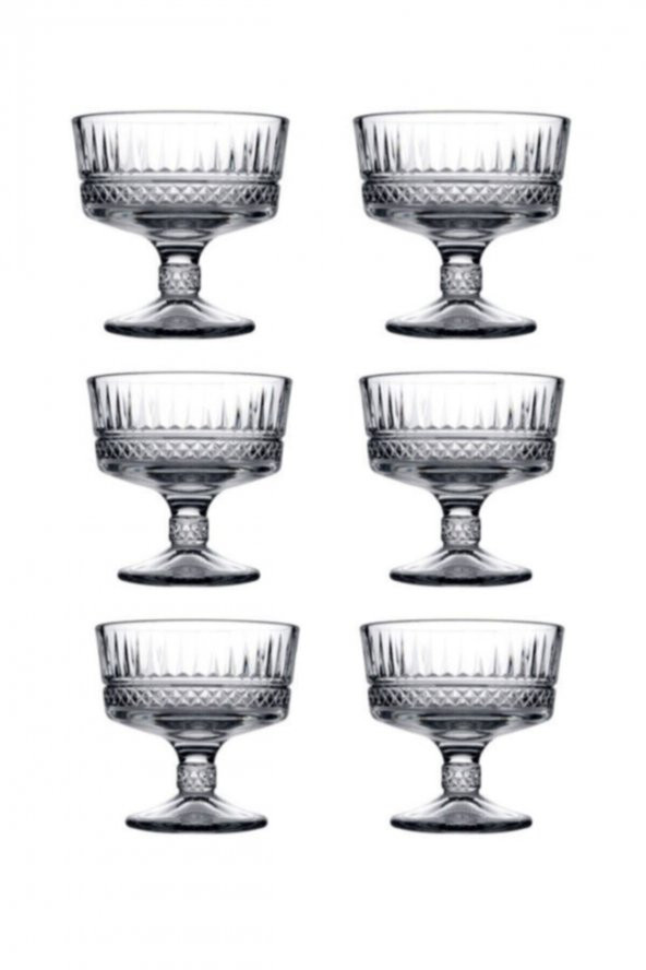 Paşabahçe elysia dondurmalık 6 lı çok amaçlı sunum kasesi 51749 - 2