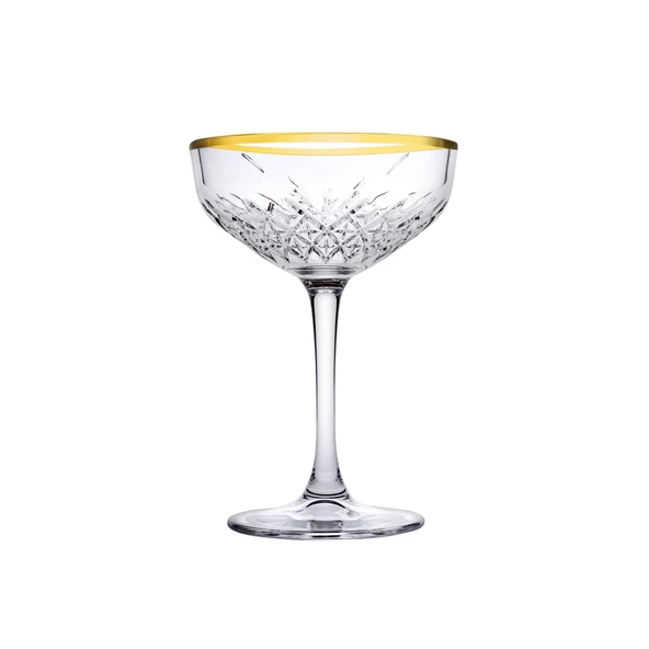 Paşabahçe timeless gold ayaklı kadeh bardak- sunum bardağı 4 lü 440236gld