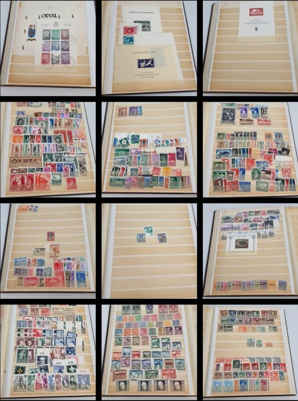 Avrupa Pul Koleksiyonu Albümü 710 Adet - Yabancı Pul 039 ürün görseli 1