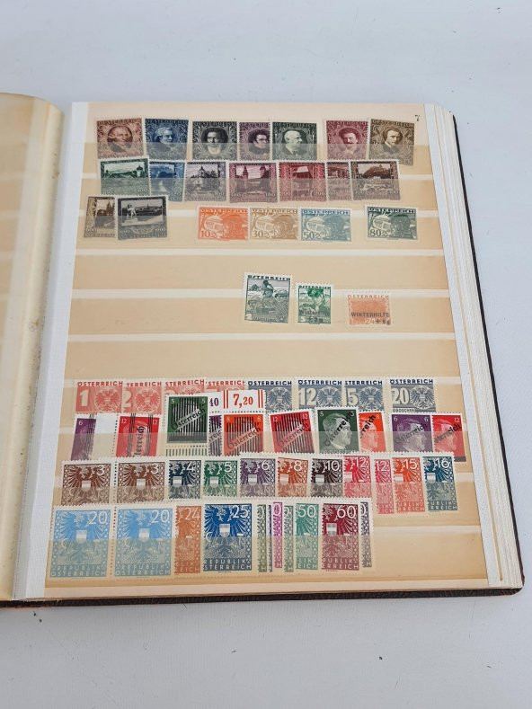 Avrupa Pul Koleksiyonu Albümü 710 Adet - Yabancı Pul 039 - Resim 3