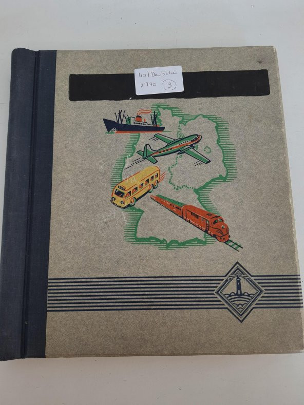 Almanya Pul Koleksiyonu Albümü Damgasız 770 Adet - Yabancı Pul 040 - Resim 2