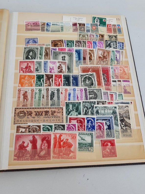 Avrupa Pul Koleksiyonu Albümü 710 Adet - Yabancı Pul 039 - Resim 7