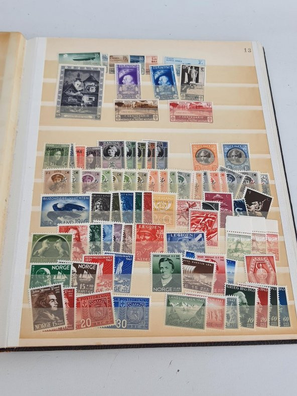 Avrupa Pul Koleksiyonu Albümü 710 Adet - Yabancı Pul 039 - Resim 10