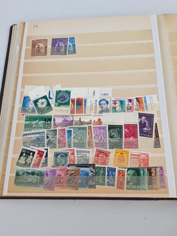 Avrupa Pul Koleksiyonu Albümü 710 Adet - Yabancı Pul 039 - Resim 11