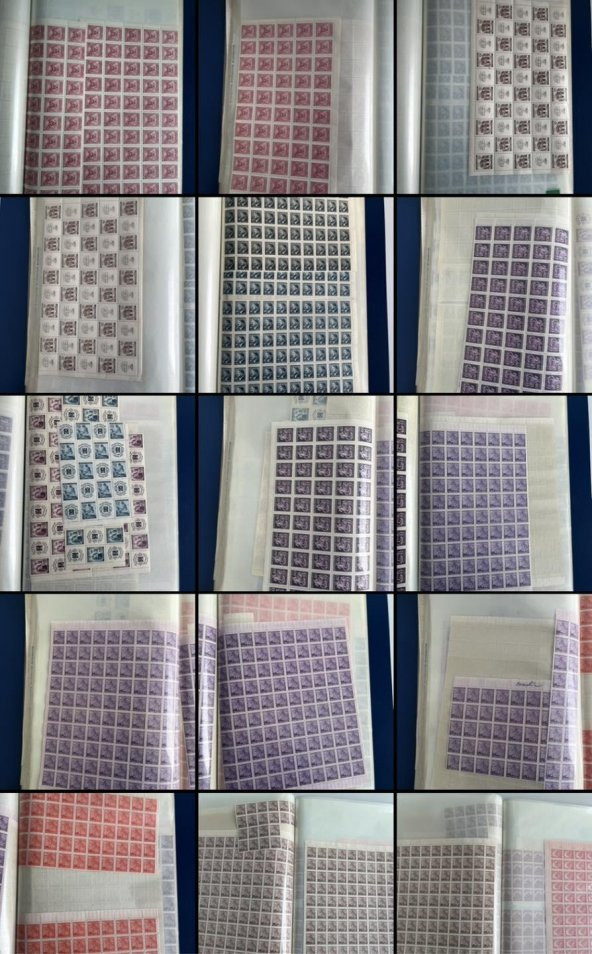 Böhmen und Mähren Almanya Pul Koleksiyonu Albümü Damgasız 5680 Adet - Yabancı Pul 051 ürün görseli 1