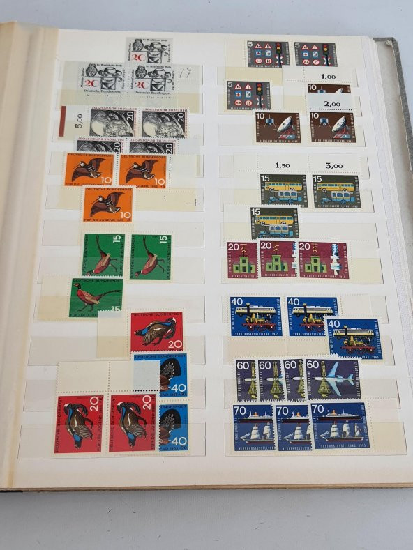 Almanya Pul Koleksiyonu Albümü Damgasız 770 Adet - Yabancı Pul 040 - Resim 12