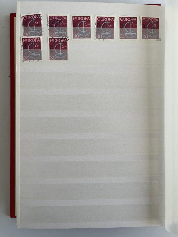 Almanya Pul Koleksiyonu Albümü 600 Adet - Yabancı Pul 049 - Resim 7