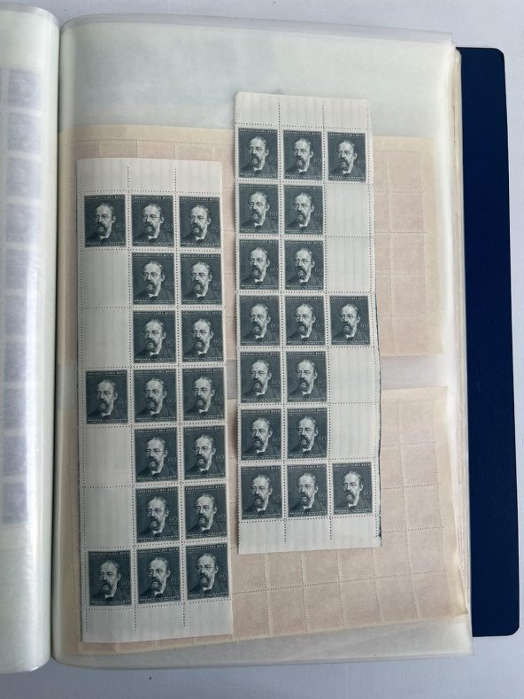 Böhmen und Mähren Almanya Pul Koleksiyonu Albümü Damgasız 5680 Adet - Yabancı Pul 051 - Resim 8