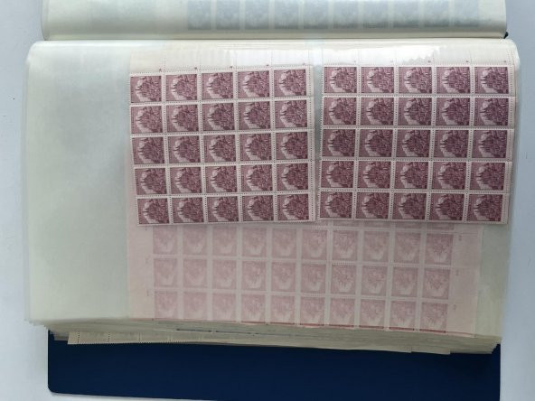 Böhmen und Mähren Almanya Pul Koleksiyonu Albümü Damgasız 5680 Adet - Yabancı Pul 051 - Resim 11