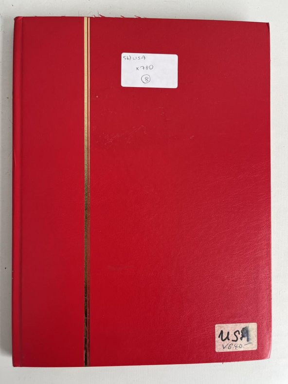 Amerika Pul Koleksiyonu Albümü 780 Adet - Yabancı Pul 056 - Resim 2