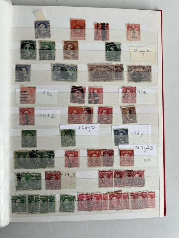 Amerika Pul Koleksiyonu Albümü 780 Adet - Yabancı Pul 056 - Resim 3