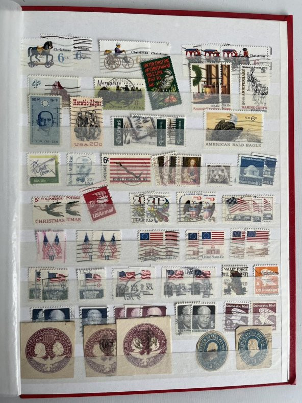 Amerika Pul Koleksiyonu Albümü 780 Adet - Yabancı Pul 056 - Resim 5