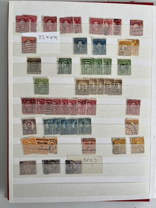 Amerika Pul Koleksiyonu Albümü 780 Adet - Yabancı Pul 056 - Resim 6