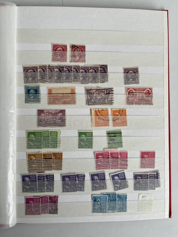 Amerika Pul Koleksiyonu Albümü 780 Adet - Yabancı Pul 056 - Resim 7