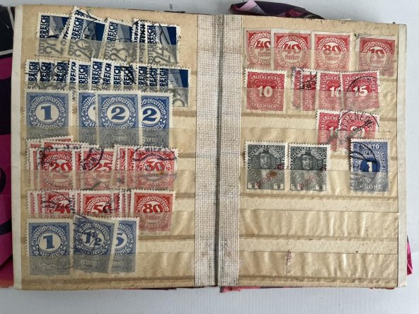 Avusturya Pul Koleksiyonu Albümü 510 Adet - Yabancı Pul 066 - Resim 4
