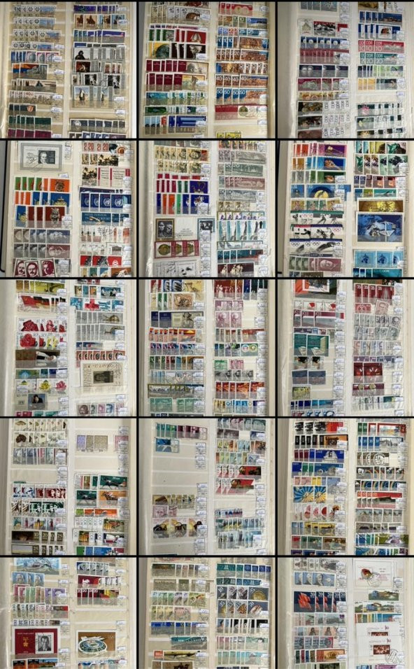 Almanya Avusturya Pul Koleksiyonu Albümü 3850 Adet - Yabancı Pul 069 ürün görseli 1
