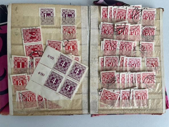 Avusturya Pul Koleksiyonu Albümü 510 Adet - Yabancı Pul 066 - Resim 5