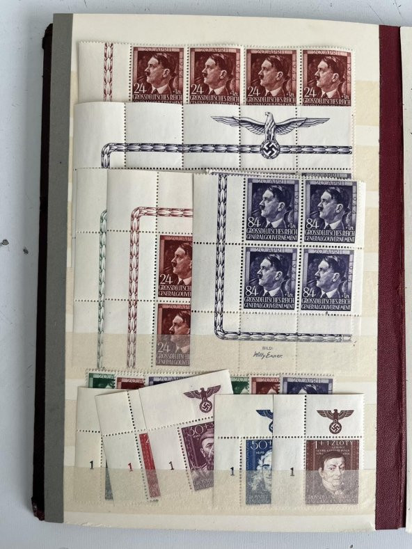 Almanya Pul Koleksiyonu Albümü Damgasız 410 Adet - Yabancı Pul 062 - 10