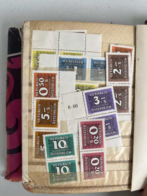 Avusturya Pul Koleksiyonu Albümü 510 Adet - Yabancı Pul 066 - Resim 7