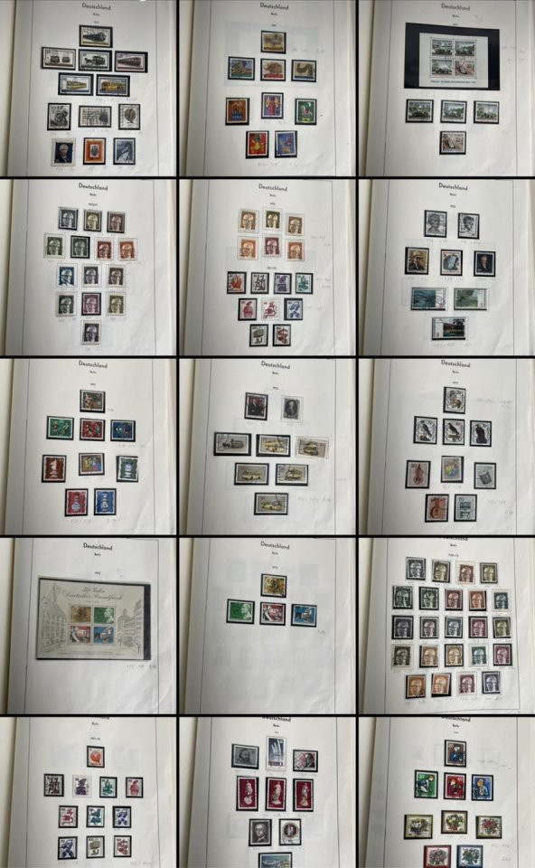 Almanya Pul Koleksiyonu Albümü 770 Adet - Yabancı Pul 076 - Resim 2